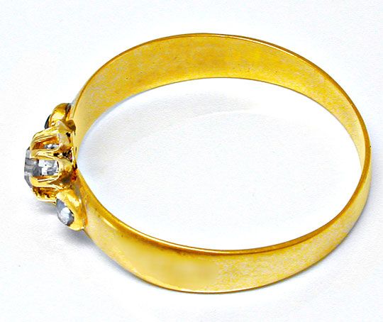 Foto 3 - Echt antiker Uralter Diamant-Ring 14K Toperhaltung, S8593